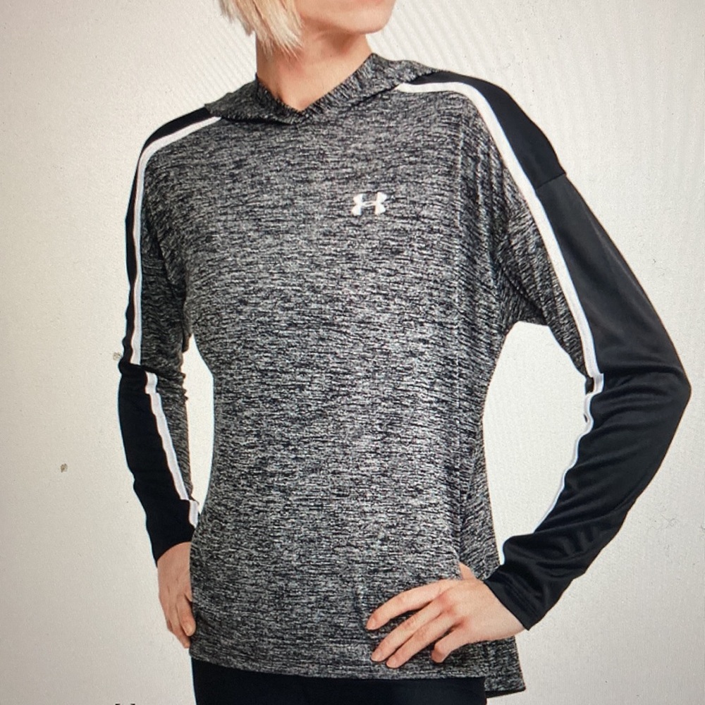 Under amour women’UA tech colorblocked hoodie top